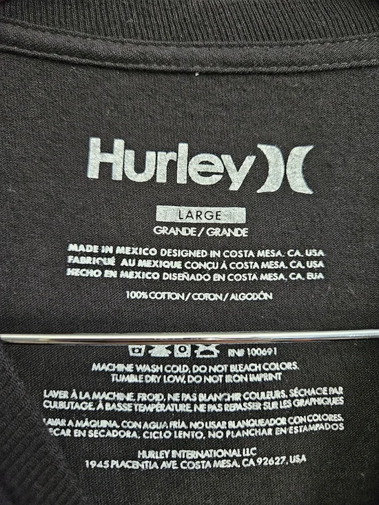 Hurley Classic Graphic Logo Tee - Picture 3 of 4